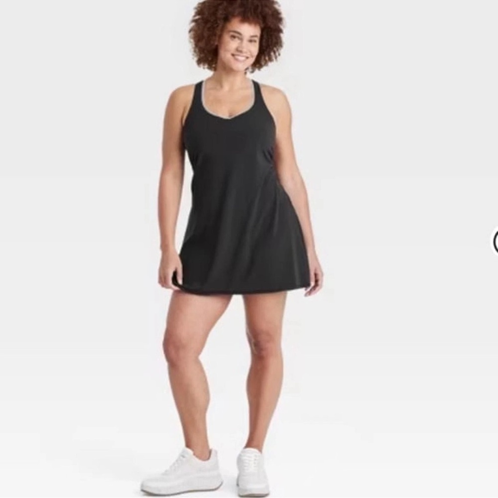 All in Motion Everyday Soft Active Dress Black Size XXL New, No Tags